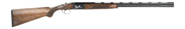 Dickinson LLC Hunter Light 410 Gauge Break Open 3" 2rd 28" Black Vent Rib Over/Under Barrel, Matte Black Aluminum Receiver, Prince of Wales Turkish Walnut Stock - Dickinson - 410 Gauge