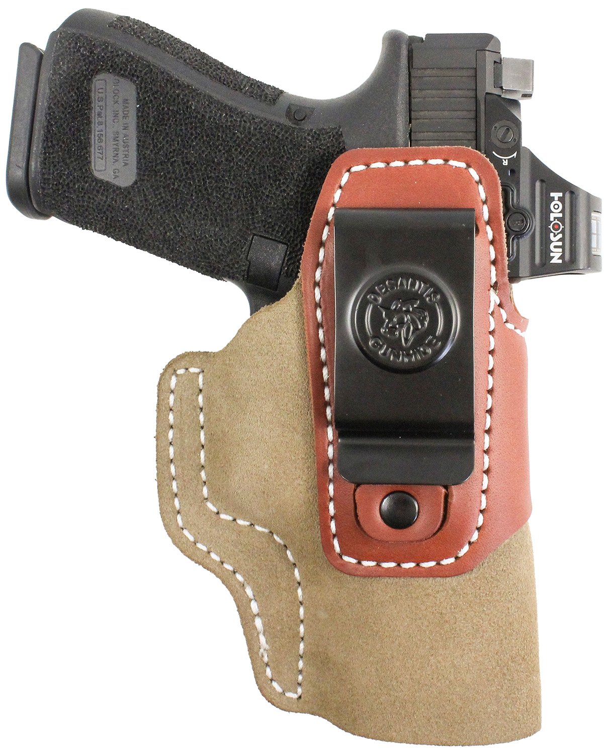 Buy DeSantis 215NJ7FZ0 Transit IWB Holster Kydex/Leather Ruger LCP II Clip online