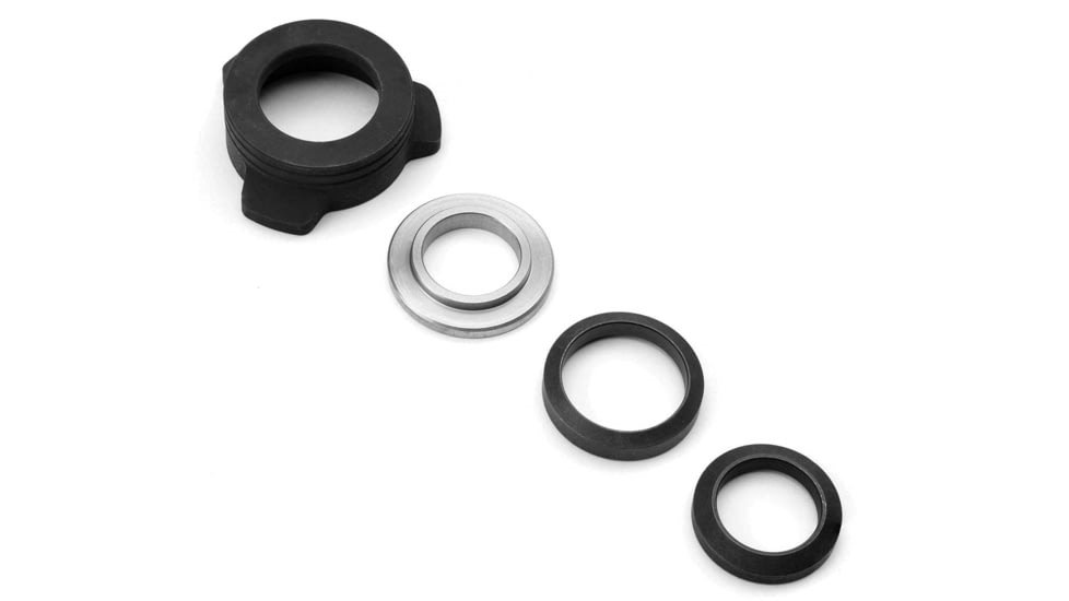 Strike Industries BSOPPRESSORUBASE 3-Lug QD Base Set Black/Silver - Strike Industries