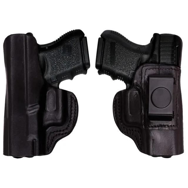 Buy Tagua IPH-330 IWB Holster Glock 26/27/33 Black RH Saddle Leather online