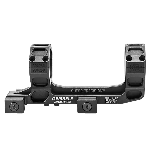 Geissele 05404B AR15 Super Precision Scope Mount Black 7075-T6 Aluminum - Geissele - AR15 SUPER PRECISION