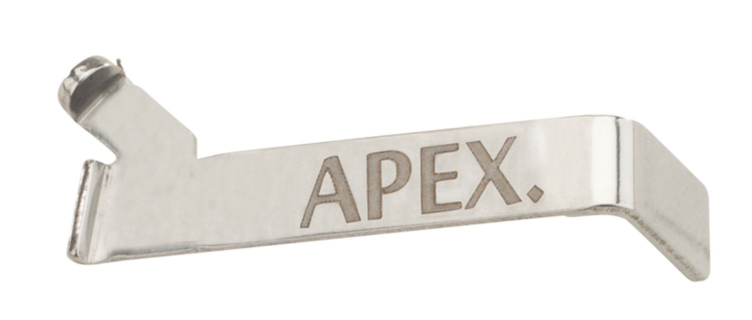 Apex Tactical 102103 Performance Connector for Glock Pistols, Silver - Apex Tactical Specialties