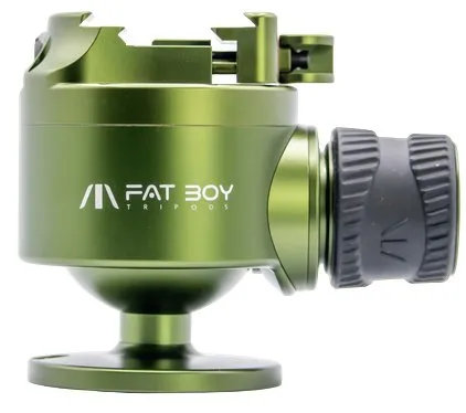 FatBoy TINVERT60 Invert 60mm Ball Head, 1lb 10oz, Quick Release Lever - FatBoy Tripods for sale at Smoke Wagon Firearms