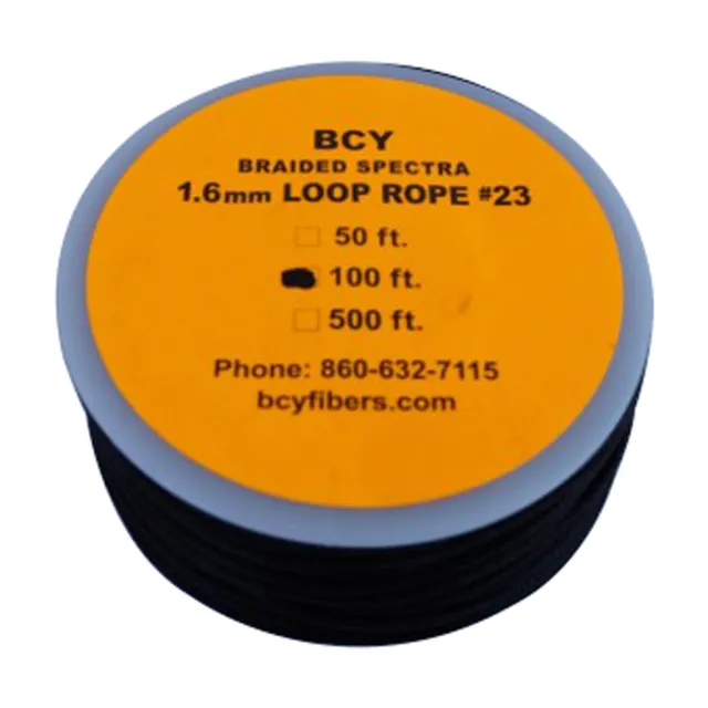 Buy BCY 23 D-Loop Material Black 100 ft. online