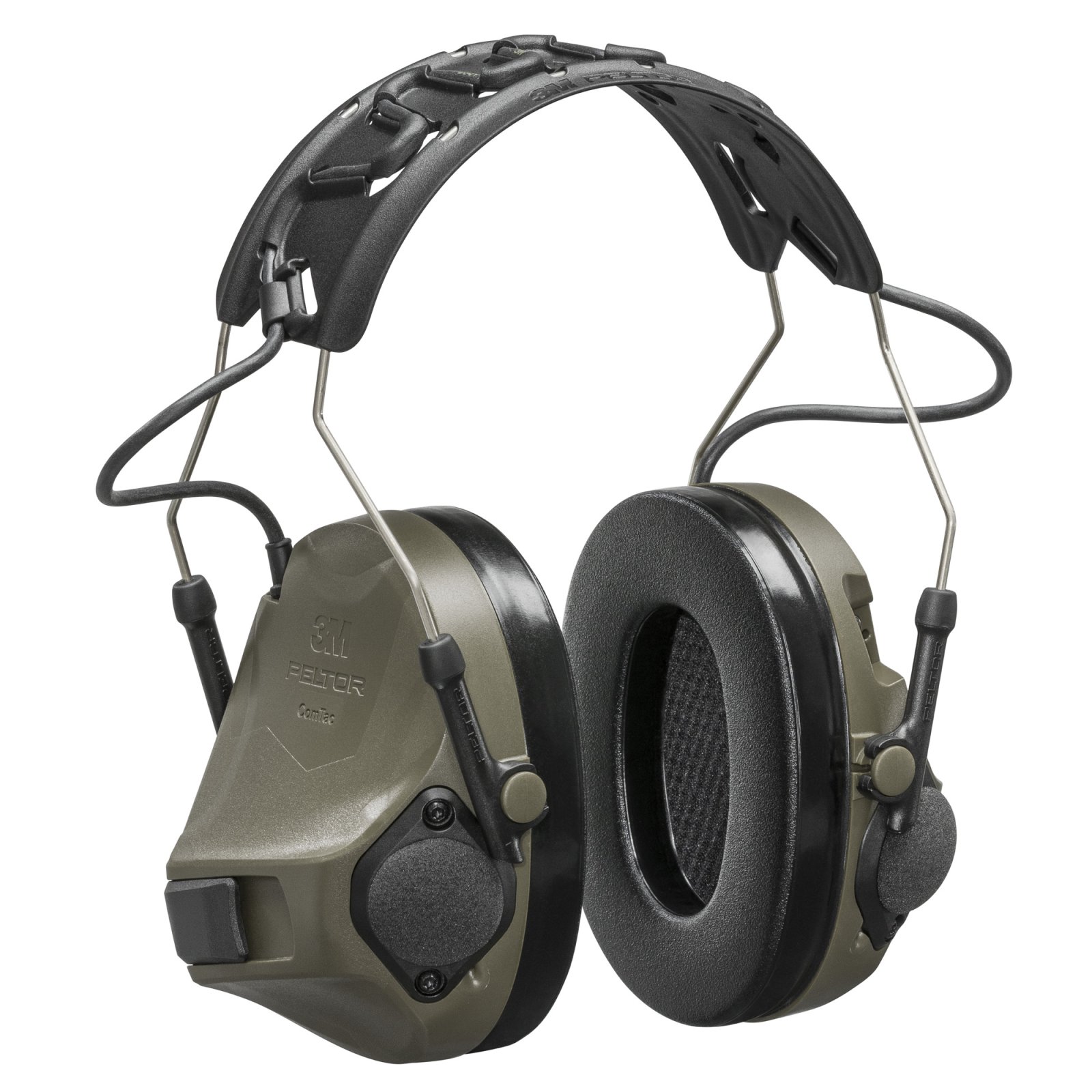 3M/Peltor ComTac VIII Hearing Defender Electronic Earmuff Matte Finish - 3M/Peltor