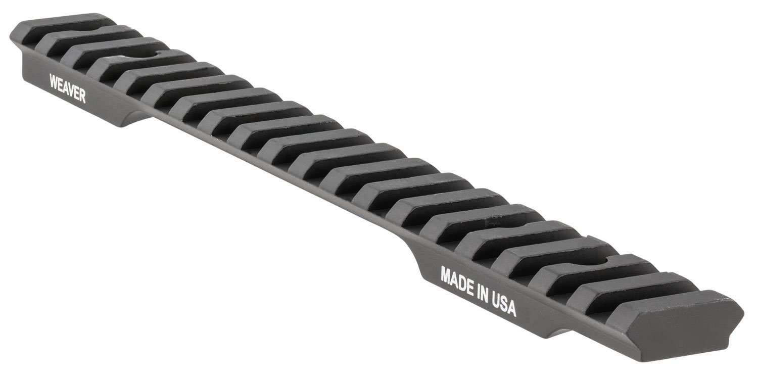 Weaver Multi-Slot Base Extended Aluminum Fits Savage 110 Long Action 0 MOA - Weaver
