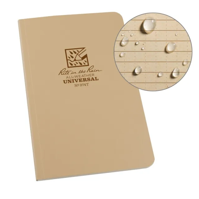 Rite in the Rain Soft Cover Side-Bound Book 4.625 x 7.25 In - Rite in the Rain