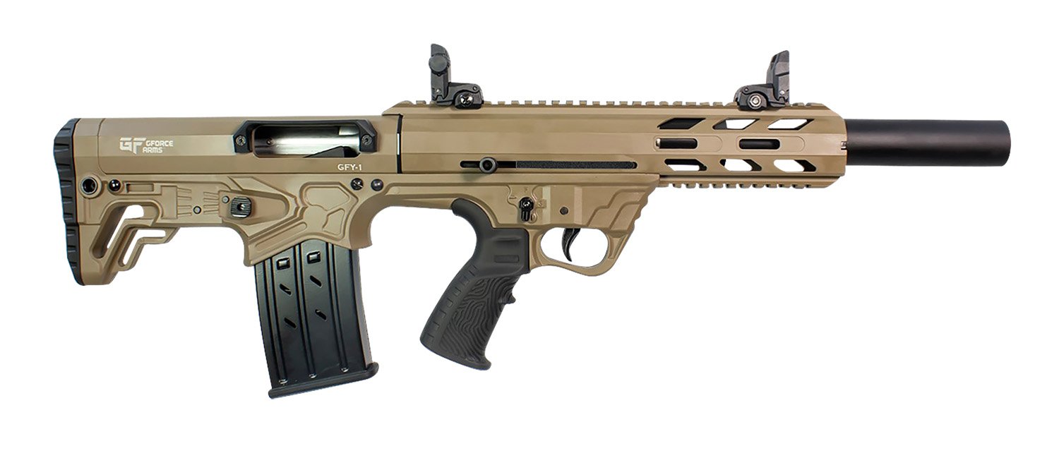 GForce Arms GFY11220-FDE 12 Gauge Semi-Auto 18.5" FDE Shotgun - GForce Arms - 12 Gauge