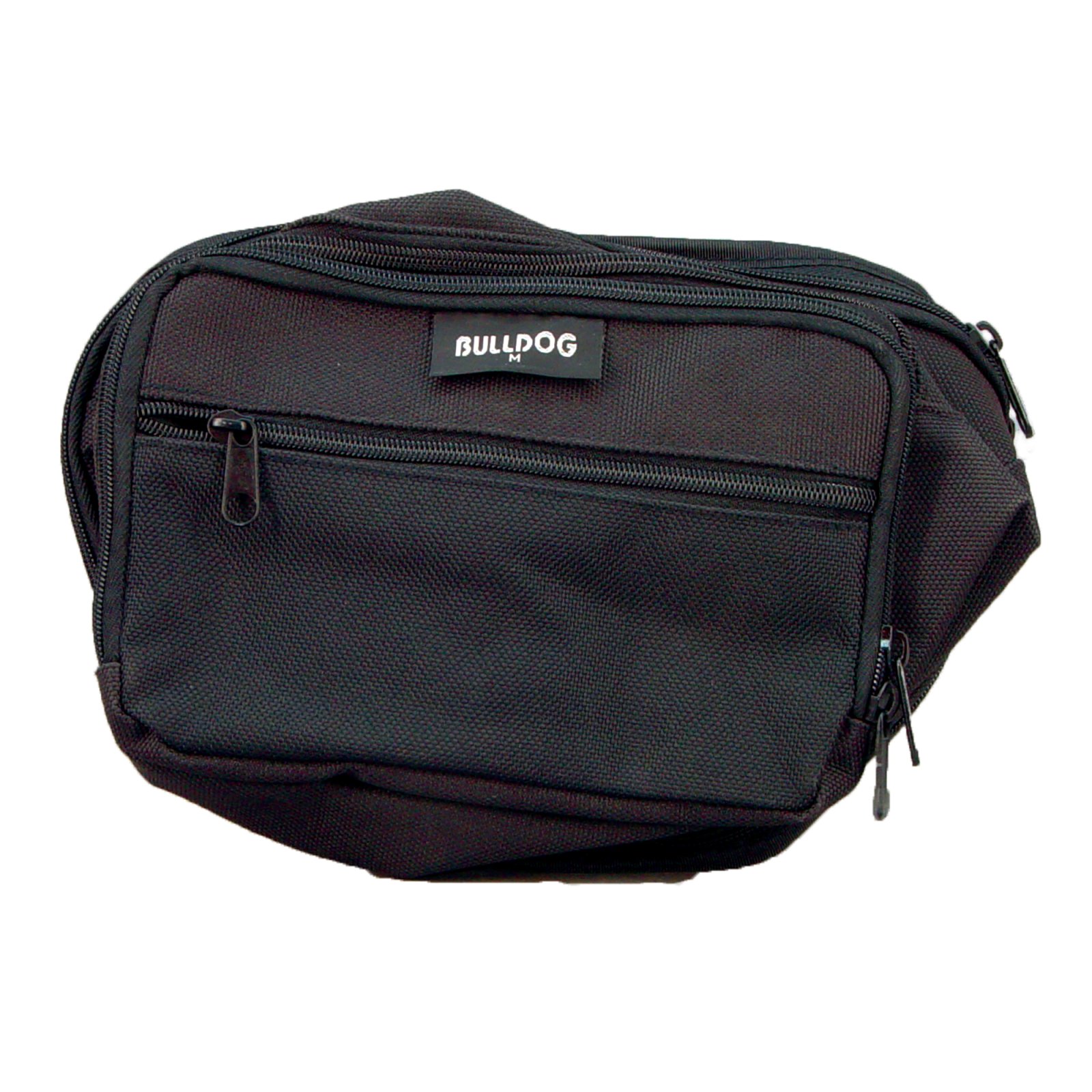 Bulldog BD860 Fanny Pack Medium Black Nylon Ambidextrous Holster - Bulldog