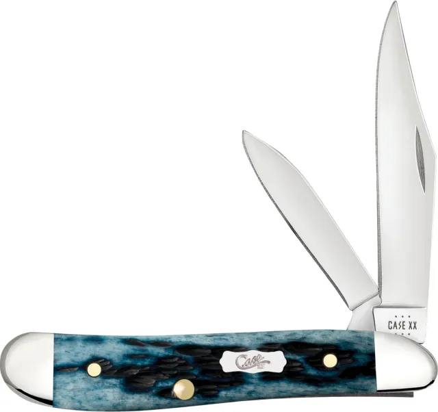 Buy Case Cutlery Peanut Mediterranean Blue Bone Pocket Worn online