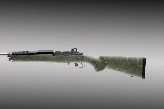Buy Hogue 78800 OverMolded Rifle Stock Ruger Mini 14/30 Ghillie Green online