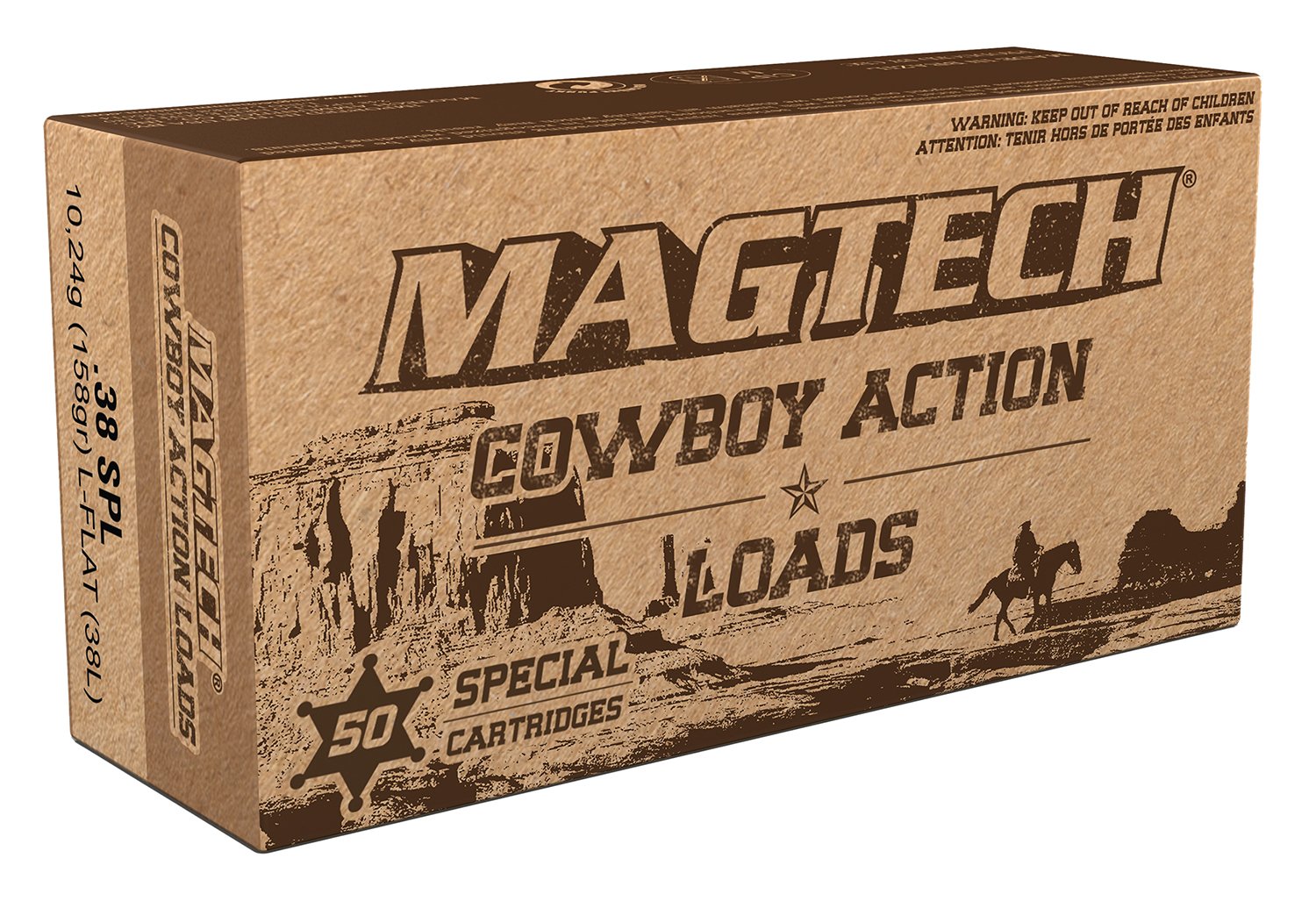 Buy Magtech 38L .38 Special 225ct Lead Flat Nose 158gr 800fps online