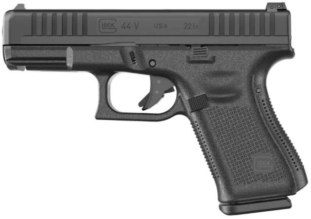Glock G44 .22 LR 4.02 In 10+1 nDLC Black Adj Sights UV4450101
