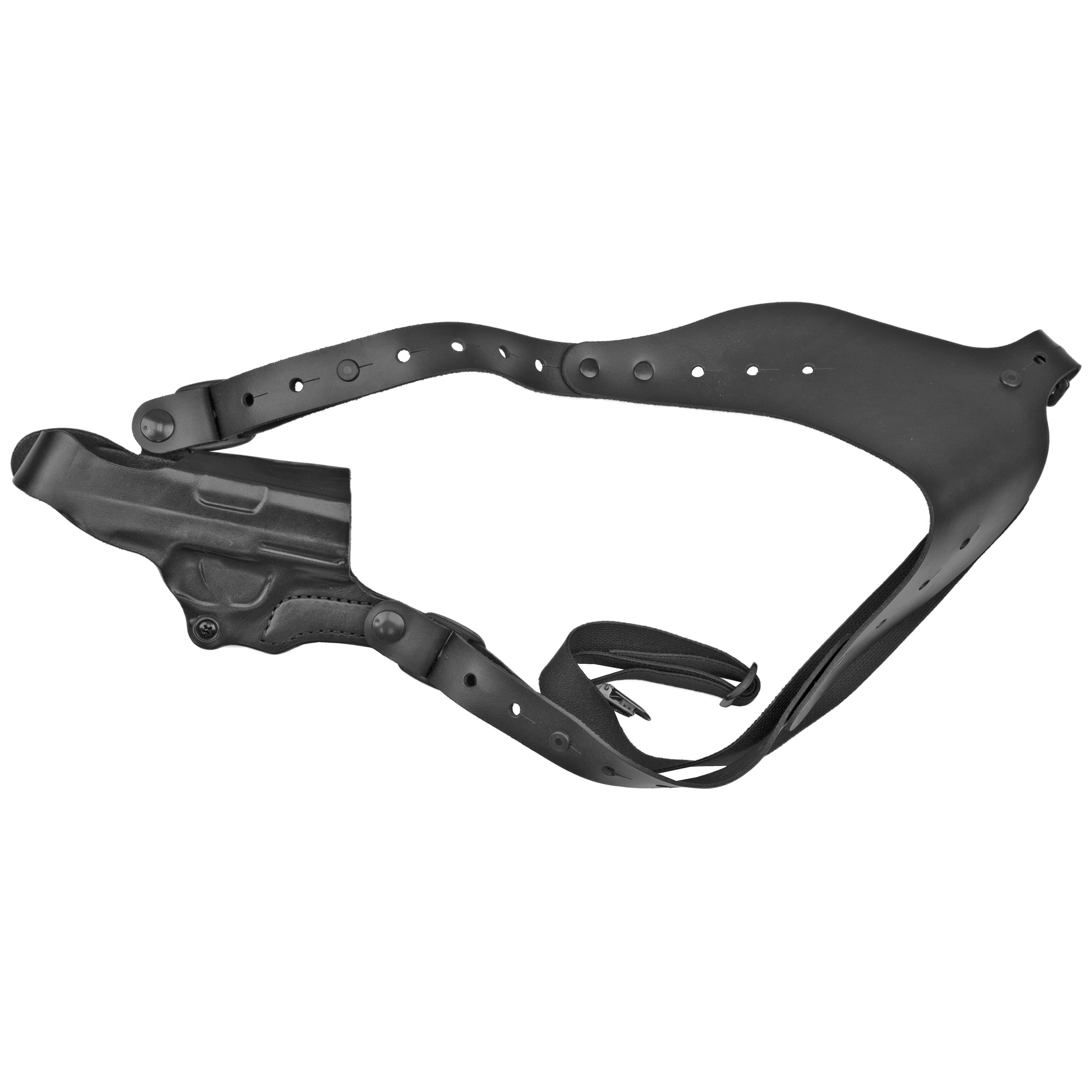 DeSantis 11ZBA8JZ0 Shoulder Holster, SIG P365, Right Hand, Black Leather - DeSantis