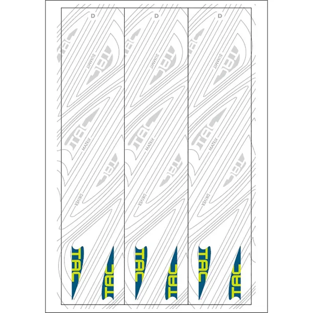 TAC Vanes Arrow Specific Wraps White Size D 4.675 13 pk. - TAC Vanes