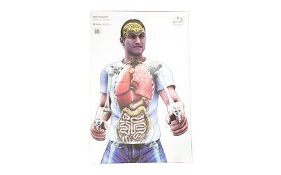 Action Target Bag of Bones Threat Target 23 in x 35 in 100 Per Box - Action Target