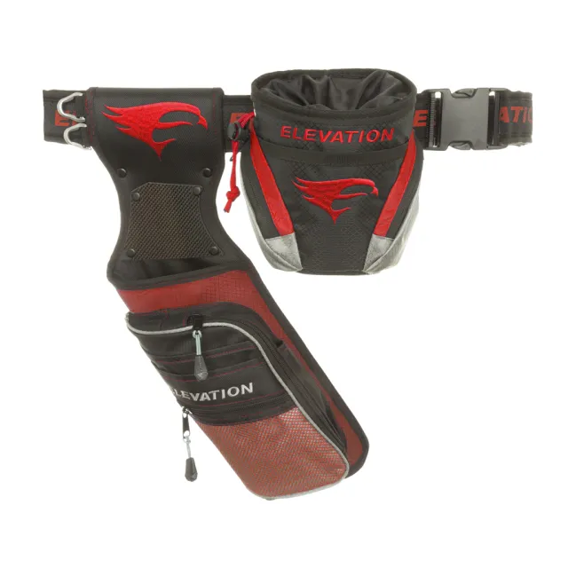 Buy Elevation 13215 Nerve Field Quiver Package Red RH with Pro Quiver Belt online