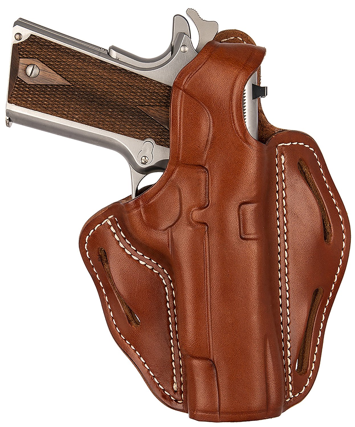 1791 Gunleather BHX OWB Belt-Slide Holster Classic Brown Leather - 1791 Gunleather