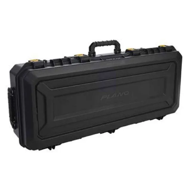 Plano AW2 Ultimate Bow Case Black, Holds 2 Bows, Rugged, Lockable - Plano Molding Company