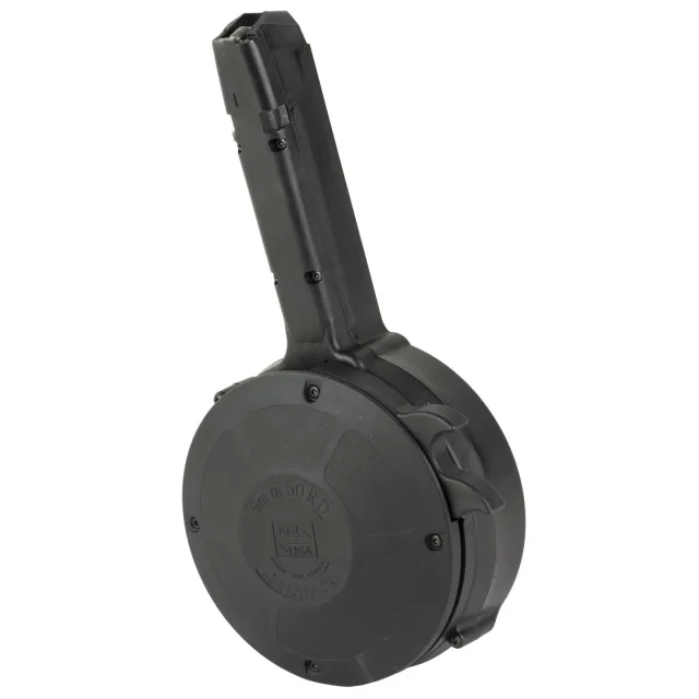 KCI USA KCI-MZ027 9mm Luger 50rd Drum Magazine for Glock 17-45 - KCI USA - 9 mm Luger