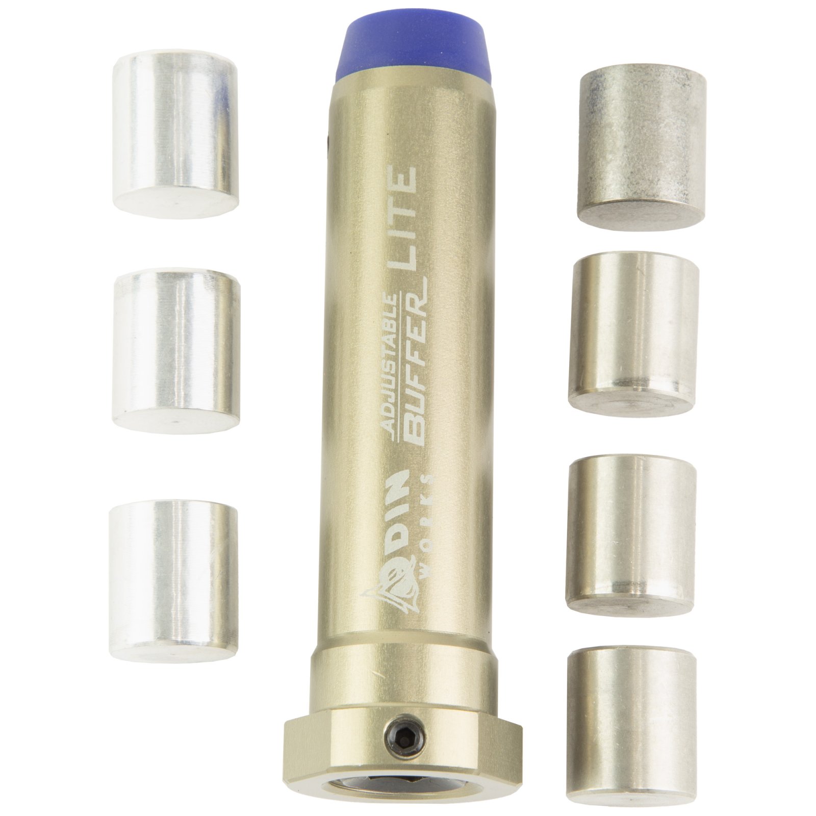 Buy Odin Works OSABSAR15LITE Adjustable AR-15 Buffer 2.1-4.2 oz Aluminum online