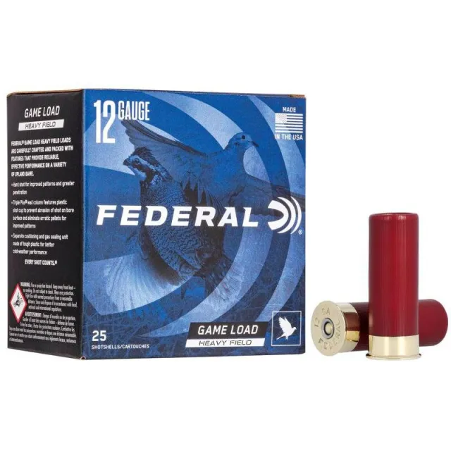 Federal Premium Ammunition H123 7.5 12 Gauge 2.75 In #7.5 Shot 25 Rounds - Federal Premium Ammunition - 12 Gauge