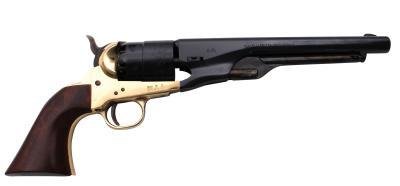 Traditions 1860 Army Redi-Pak Black Powder Revolver / Walnut / Brass .44 Cal 8 Blued Barrel - Traditions Performance Firearms - .44