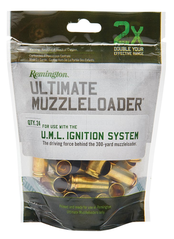 Remington 24153 50 Caliber Muzzleloader Primer 24 Pack Brass Sealed - Remington Arms Company, LLC
