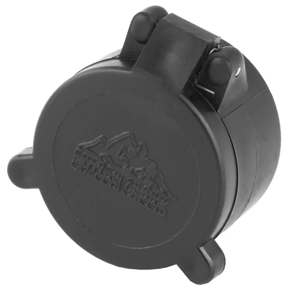 Butler Creek MO30020 Flip-Open Objective Scope Cover Black Polymer 31mm - Butler Creek - 31.00MM