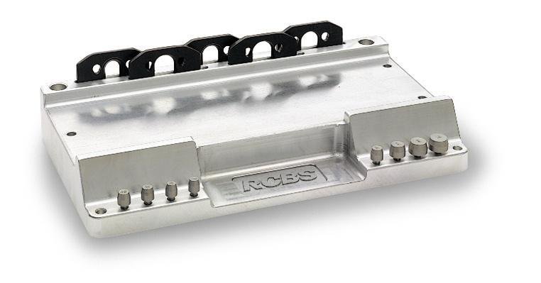 RCBS Case Trimmer Stand - Durable Aluminum with Storage for Pilots & Shell Holders - RCBS