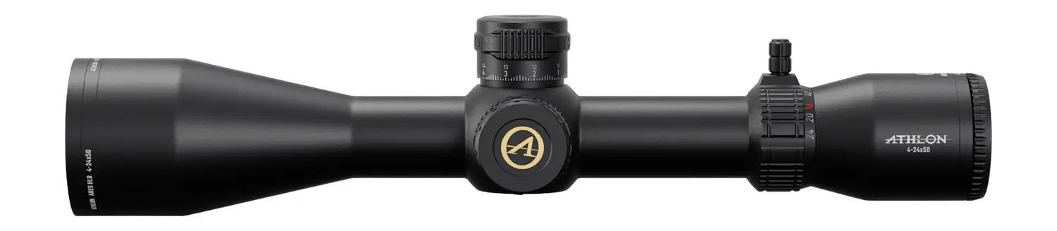 Athlon Ares HLR 4-24x50 30mm SFP Illuminated APRS-H2 Reticle - Athlon Optics