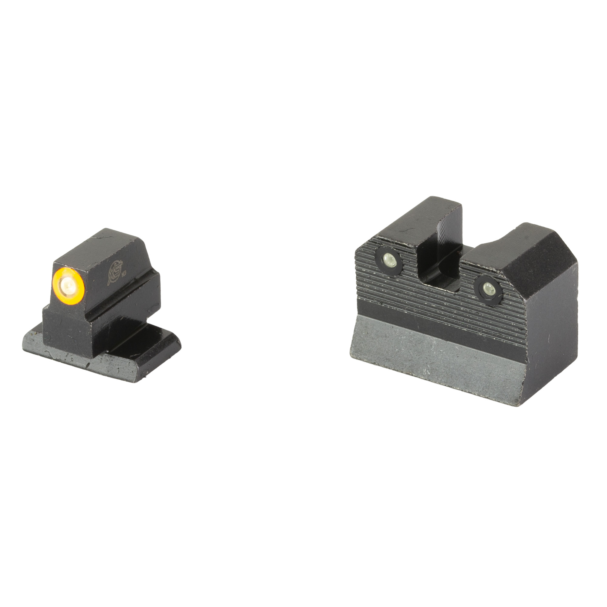 XS Sights HK-R202P-6N R3D Tritium Night Sight, Suppressor Height, Orange/Green - XS Sight Systems