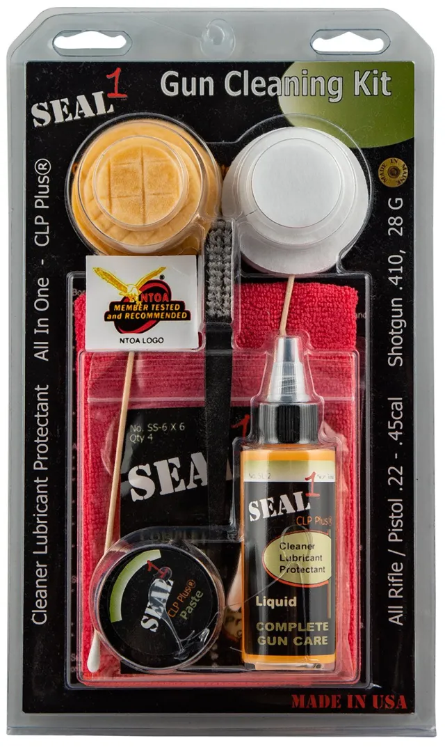 Seal 1 SKITRP Gun Cleaning Kit for .22-.45 Caliber Rifle and Handgun - REDCON1 - .22-.45