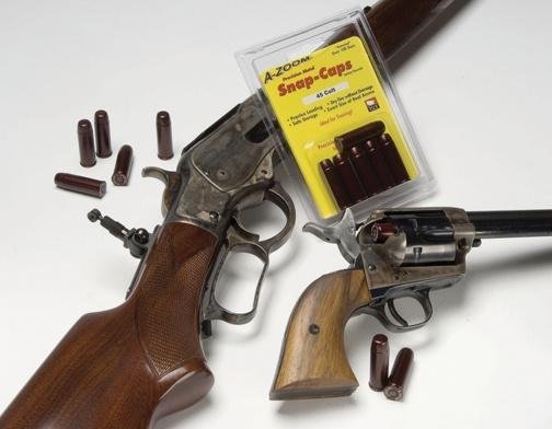 Pachmayr A-Zoom Revolver Metal Snap Caps 44-40 Winchester 6 Pack 16123 - Pachmayr - 44-40 WINCHESTER
