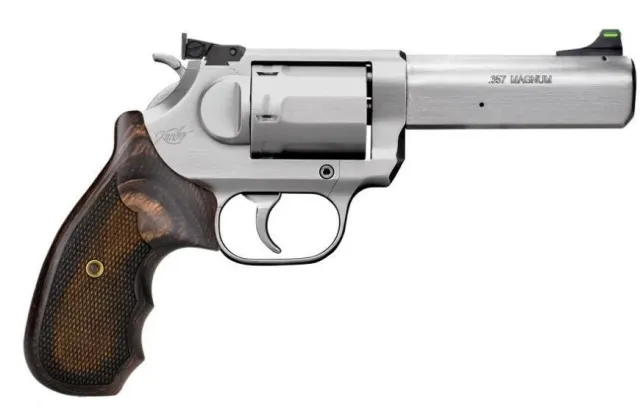 Kimber 3400032 K6s .357Mag 4" Stainless Revolver DA/SA Fiber Optic Sights - Kimber - 357 Magnum for sale at Bang-Bang Tactical