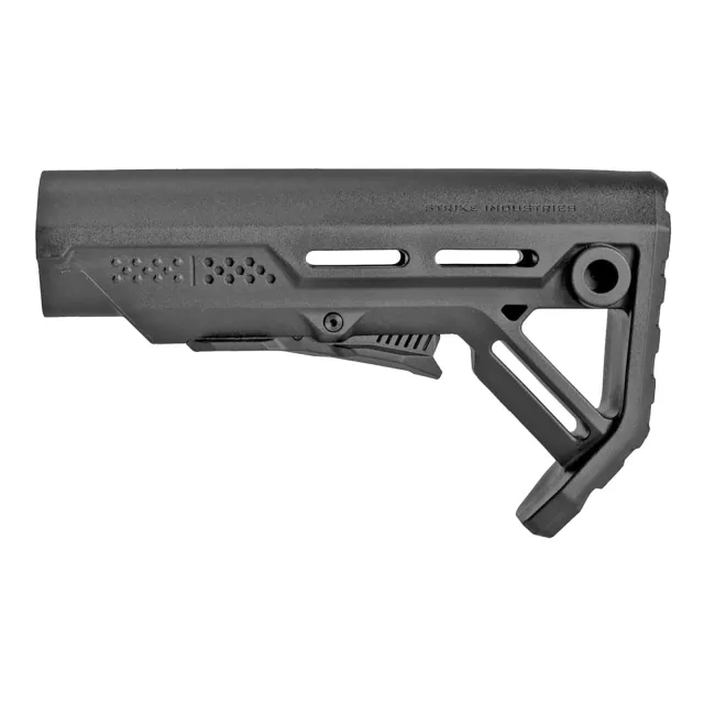 Strike Industries MOD1 Mil-Spec Black Synthetic Buttstock for AR-15/M16 - Strike Industries - AR-15/M16/M4