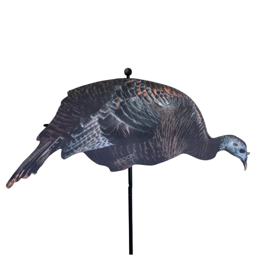 Higdon Outdoors 63022 Flex Turkey Decoy Feeder Hen Silhouette 23.3 In - Higdon Outdoors