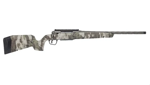 Savage Axis 2 Pro Woodland G4 Rifle 25-06 Rem 20 in. Bronze/Woodland Camo 4 rd. - Savage Arms - 25-06