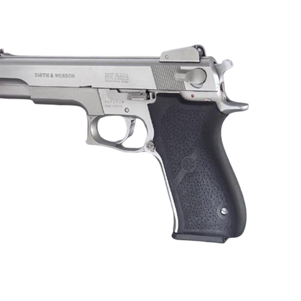 Hogue S&W 1006/4506 Rubber Grips 10mm and .45 Caliber - Rubber - Hogue