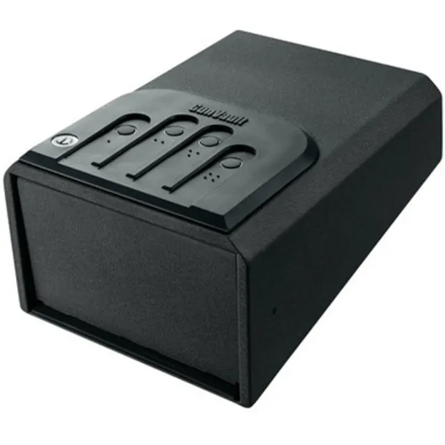 GunVault MiniVault GV1050-19 Safe, 16-Gauge Steel, Black Finish - GunVault Inc.