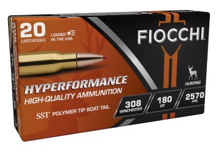 Buy Fiocchi 308 Winchester Hyperformance Hunting 180 Grain SST 20 Rounds online