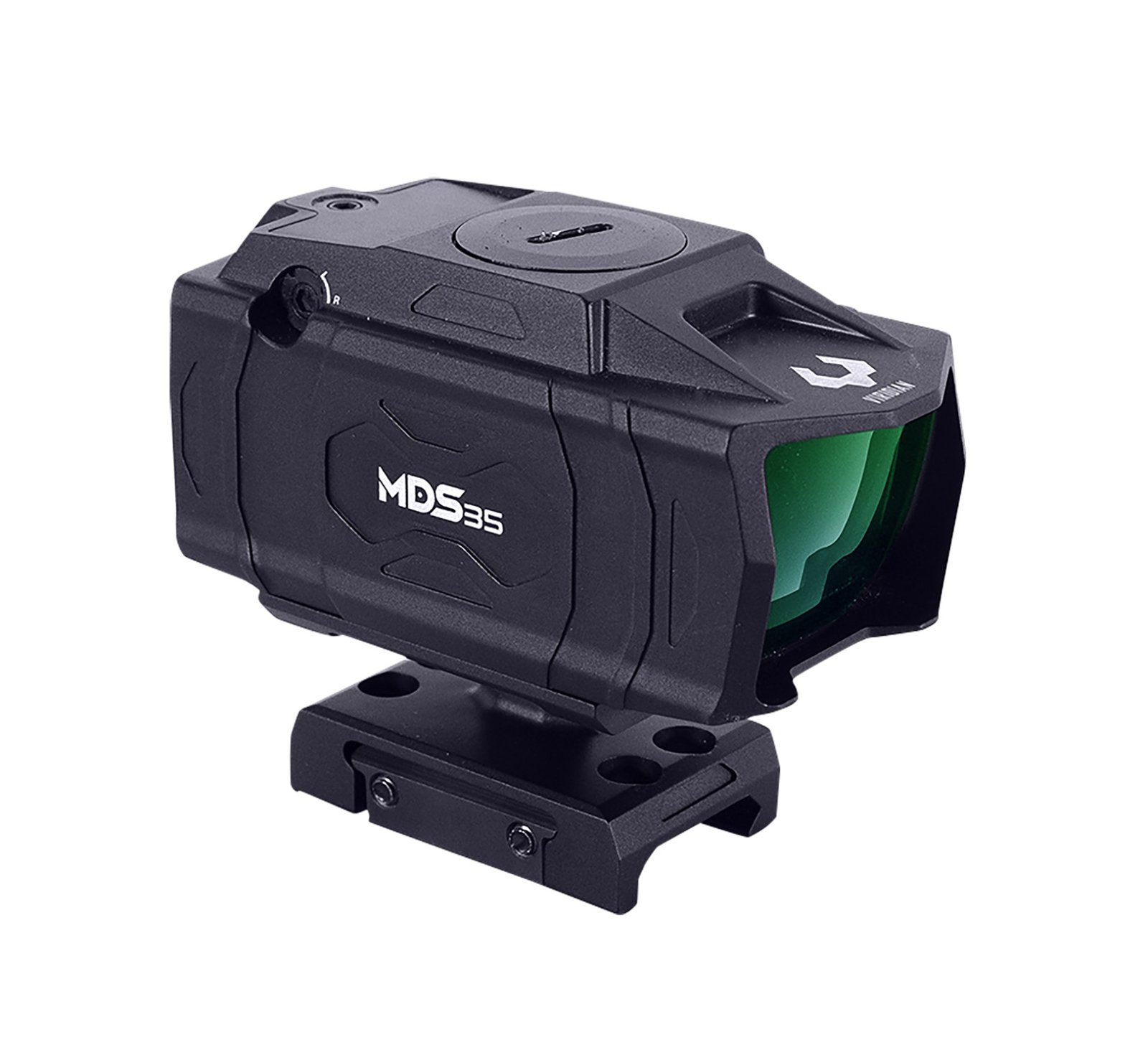 Viridian MDS35 36MM 1x36mm Green Dot Sight Black Anodized - Viridian - 36MM