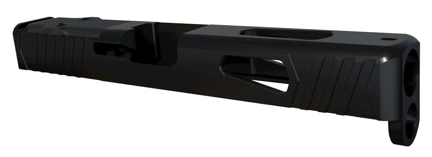 Rival Arms RA10G106A Precision Slide A1 Black QPQ for Glock 17 Gen4 - Rival Arms - 9mm Luger
