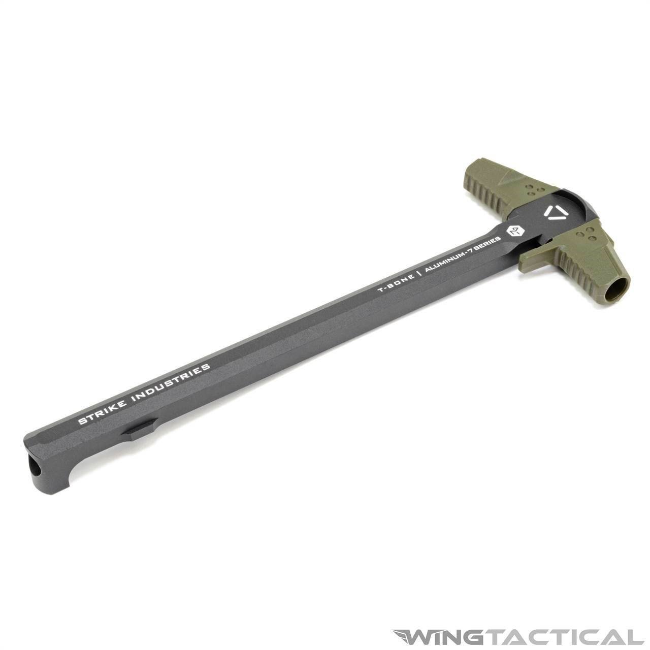 Strike Industries AR-TBCH-223-BK-OD T-Bone Charging Handle .223/5.56 OD Green - Strike Industries