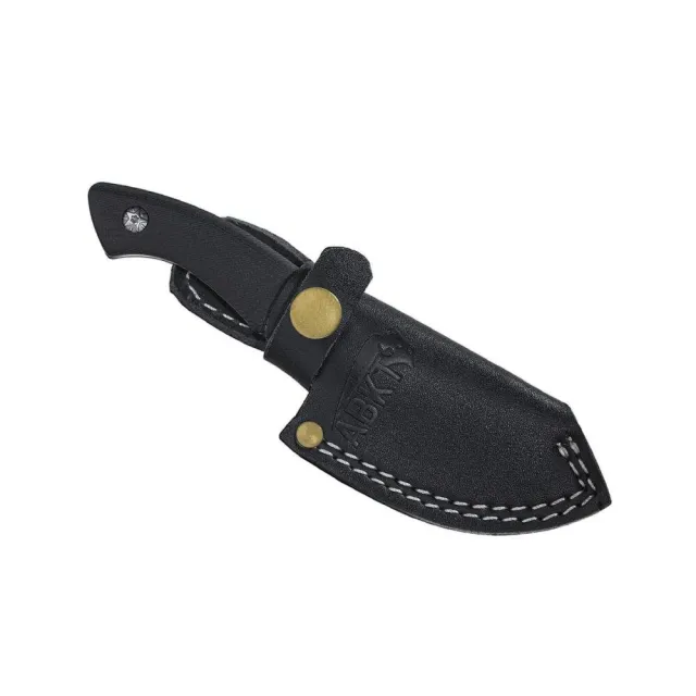 ABKT Elite AB1002 Grunt Fixed Knife 3" Guthook Blade Black G10 Handle - Rock Ridge Outdoors