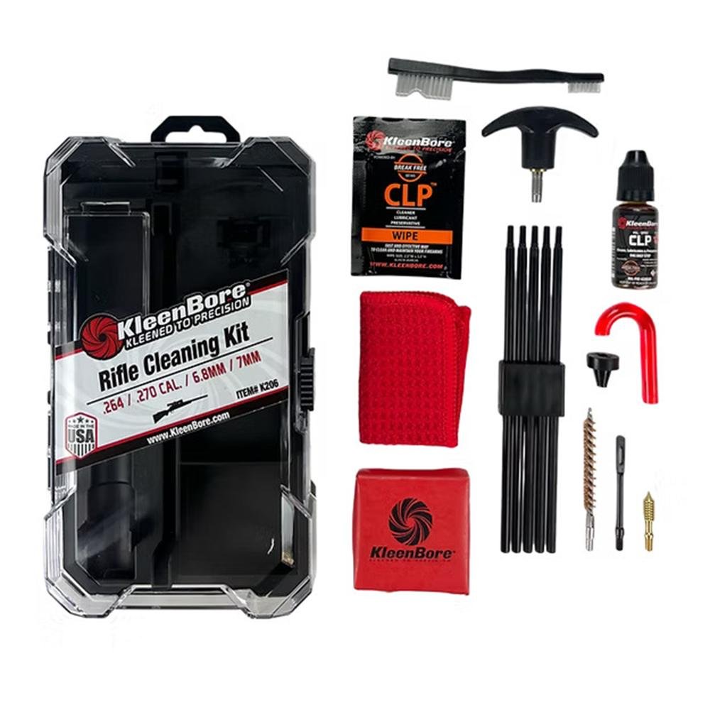 KleenBore Classic Cleaning Kit .264/.270/7mm Rifle - Kleen Bore - 264 Cal