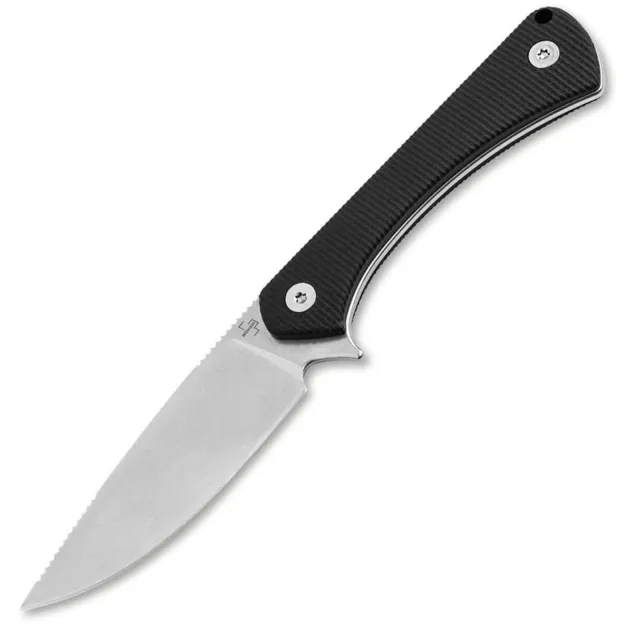 Boker Brasa 2.8 Black G10 Tactical Fixed Blade Knife - BOKER