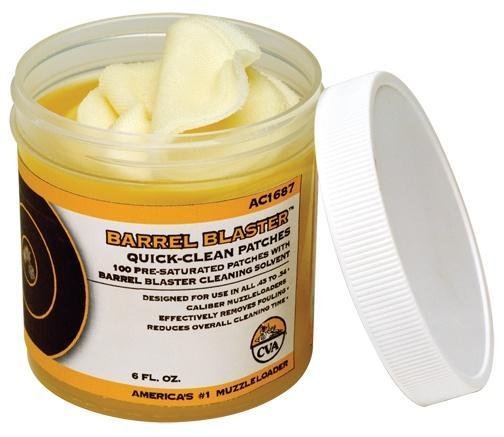 Buy CVA AC1687 Barrel Blaster Quick Clean Patches 6 oz Cotton online