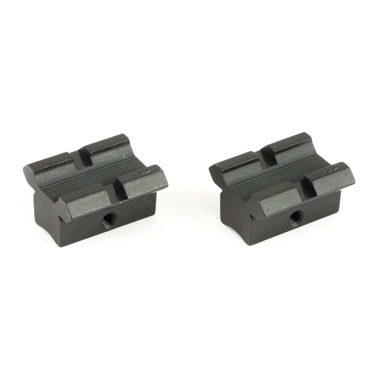 Weaver T-22 Aluminum Base Pair Converter Black - Weaver - .22 TIP-OFF ADAPTER BASE