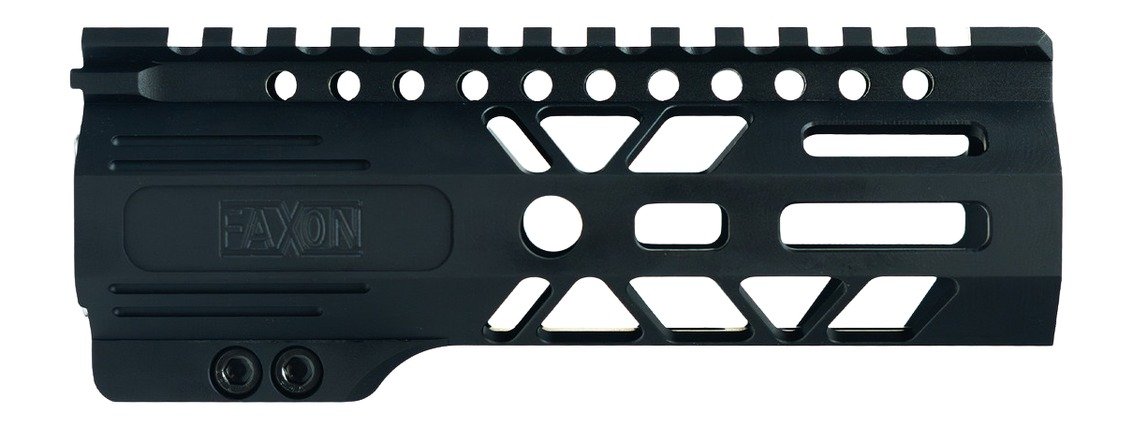 Faxon FFHGMLOK6G415 Aluminum MLOK 6 Inch Handguard - FAXON